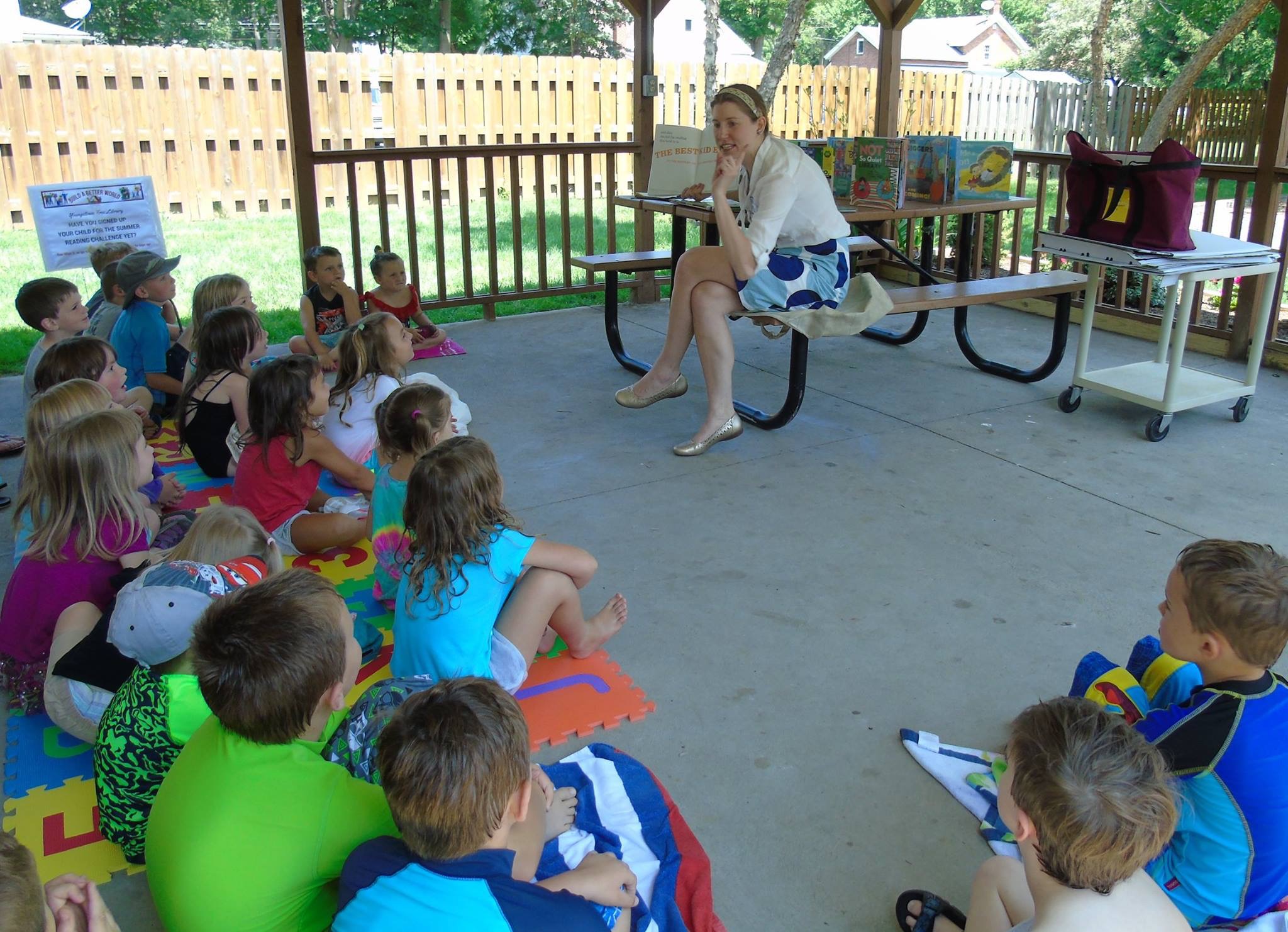 Storytime with Miss S. at Falkner Park