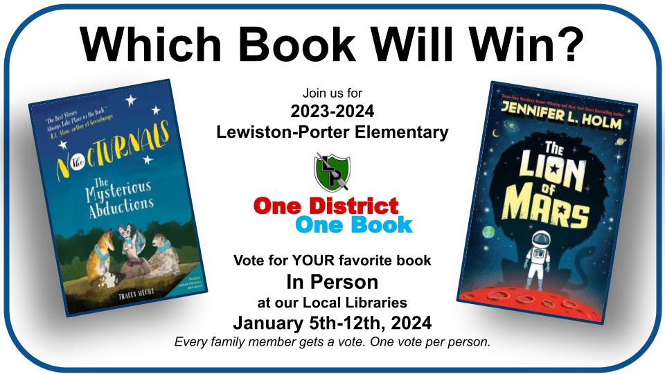2022 One District, One Book voting